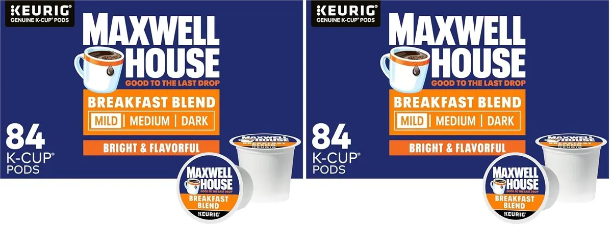 Maxwell House Breakfast Blend K Cups Bulk