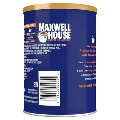 Maxwell House Coffee Glass Jars