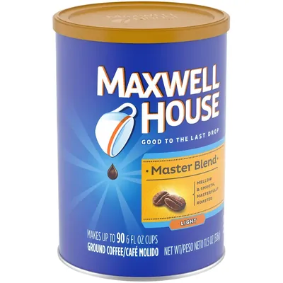 Maxwell House Coffee Master Blend Light Roast