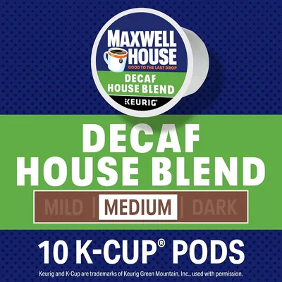 Maxwell House Decaf Coffee Made