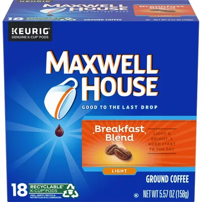 Maxwell House, House Blend Coffee (100 K-cups)