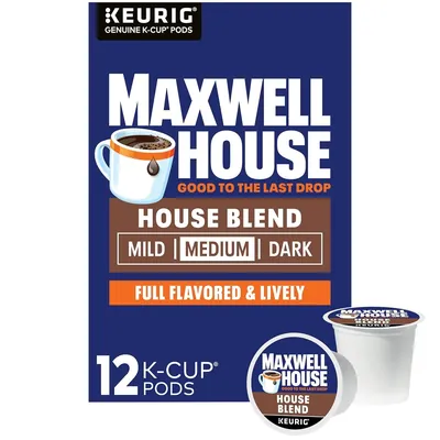 Maxwell House, House Blend Coffee (100 K-cups)