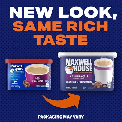 Maxwell House International Coffee Cafe Francais