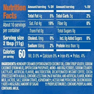 Maxwell House International Suisse Mocha Café-style Decaf Sugar Free Instant Coffee Beverage Mix (4 Ct Pack,